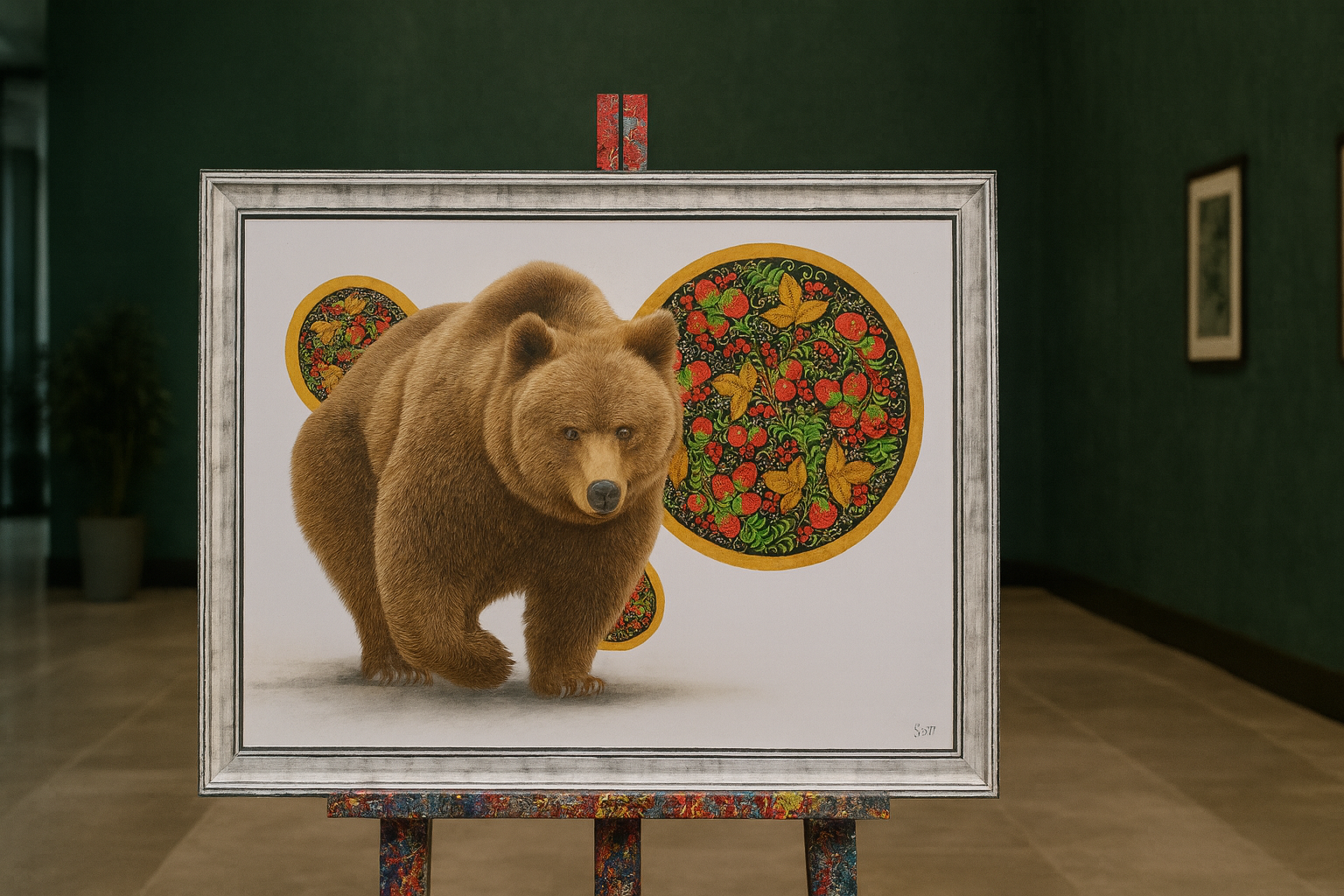 Графическая работа на Legat Art в цветном карандаше